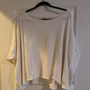 Torrid Cream Long Sleeve Top